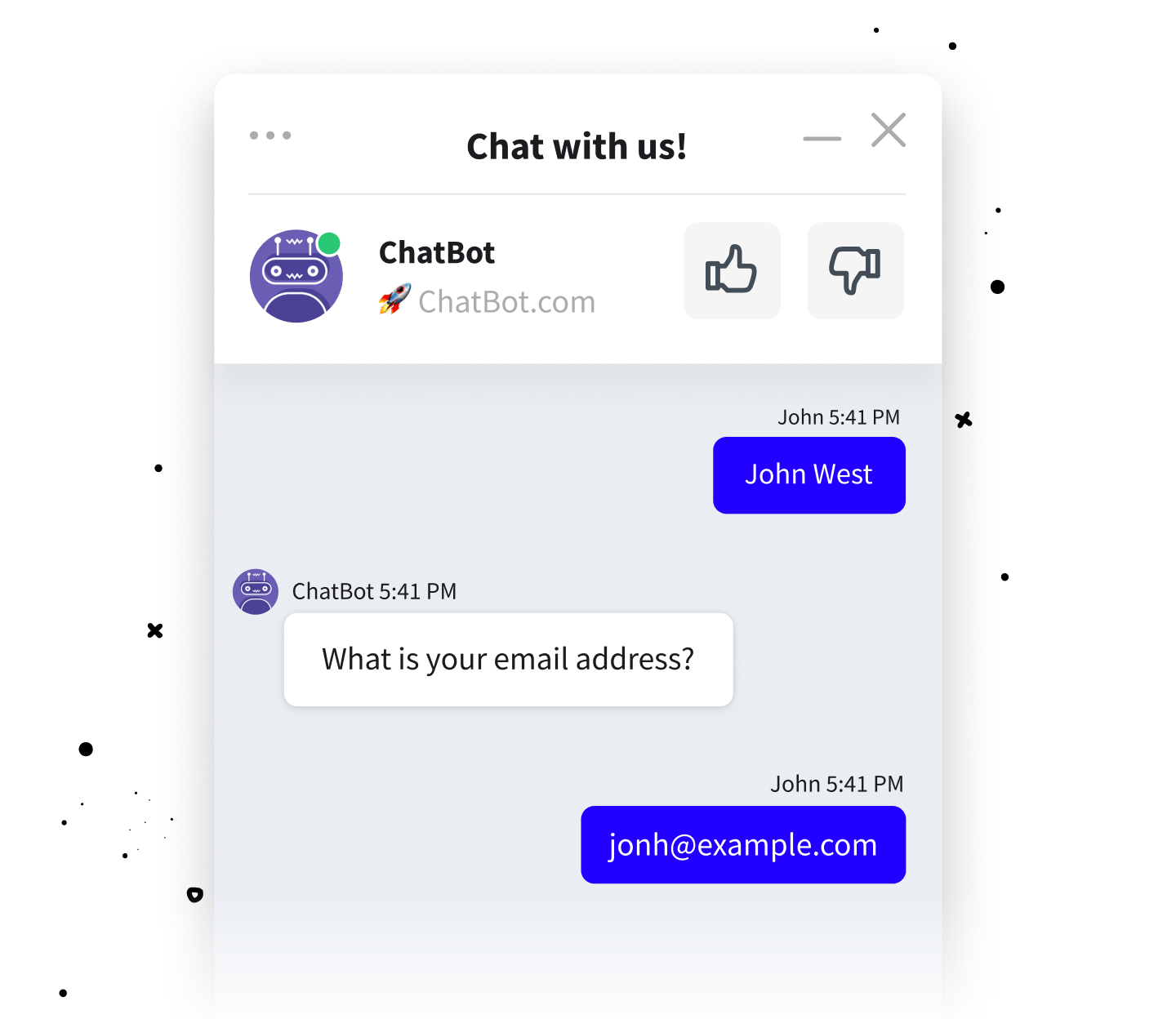 Lead generation chat bot for LiveChat integration